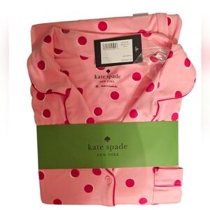 kate spade Pink and Red Dot Ladies Pajamas
